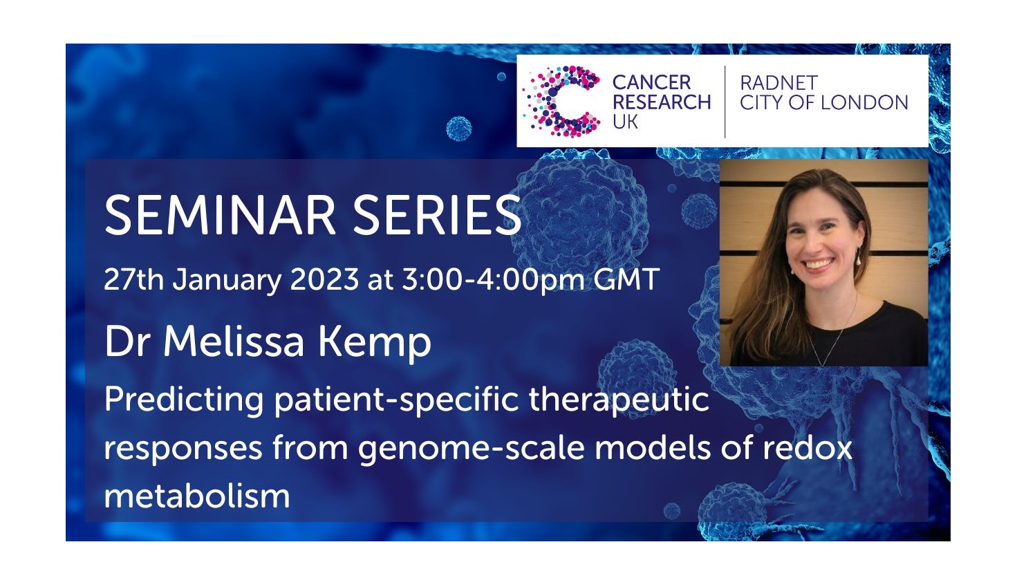 27th January 2023: Seminar Series #18 - CRUK RadNet